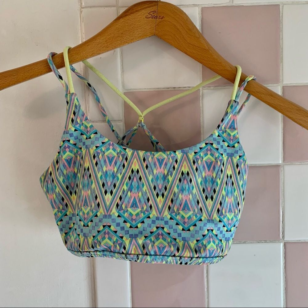 Ivivva by Lululemon Gray Tank with built in sports bra & Sports bra Bundle
